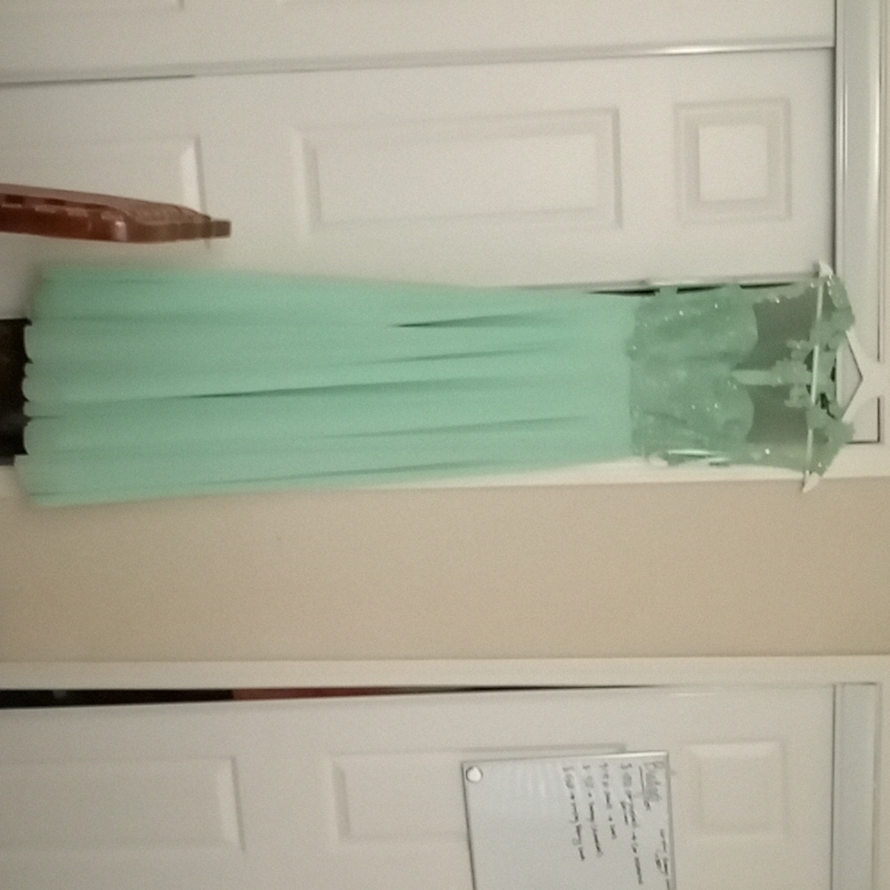 Mint green City Triangles size 0 prom dress